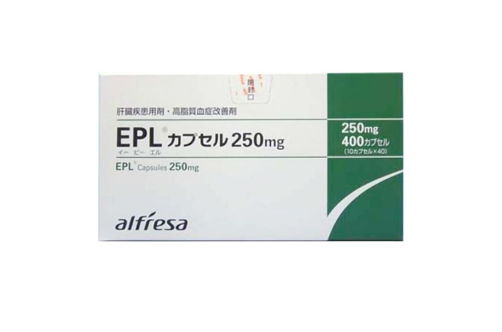 Viên Uống EPL Capsules 250mg - Hỗ Trợ Cải Thiện Sức Khỏe Gan Nhiễm Mỡ, Giảm Cholesterol Xấu, Tăng Cường Chức Năng Gan