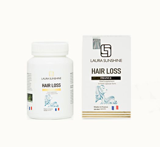 Viên uống hỗ trợ mọc tóc Laura Sunshine Hair Loss 60 viên - Giúp kích thích tóc dày và chắc khỏe từ thành phần tự nhiên, không phản ứng phụ