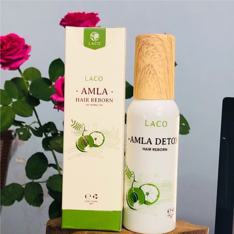 Xịt Dưỡng Tóc Amla Hair Reborn 100ml - Giúp Ngăn Gãy Rụng, Dưỡng Mềm Mượt, Bảo Vệ Tóc Khỏi Tác Hại Môi Trường