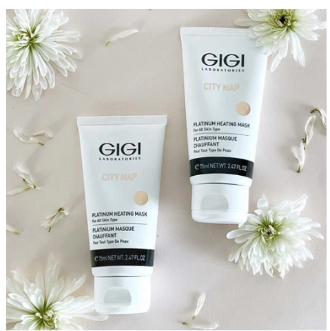 Mặt Nạ Làm Nóng Da Gigi City Nap Platinum - Phục Hồi, Dưỡng Ẩm & Tái Tạo Da 75ml, Giúp Da Mềm Mại, Tươi Trẻ