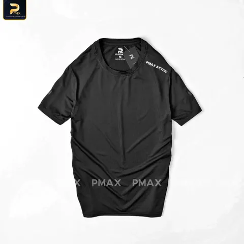 Áo phông nam cộc tay Pmax vải coolmax mềm mát