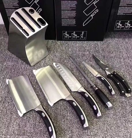 Bộ Dao Nhà Bếp 7 Món Zwilling Cao Cấp - Dao Chặt, Thái Thịt, Thái Rau, Gọt Hoa Quả - Bộ Dụng Cụ Chế Biến Thực Phẩm Đa Năng