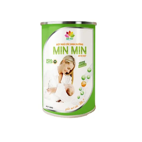 Bột ngũ cốc lợi sữa Min Min 30 loại hạt bổ dưỡng