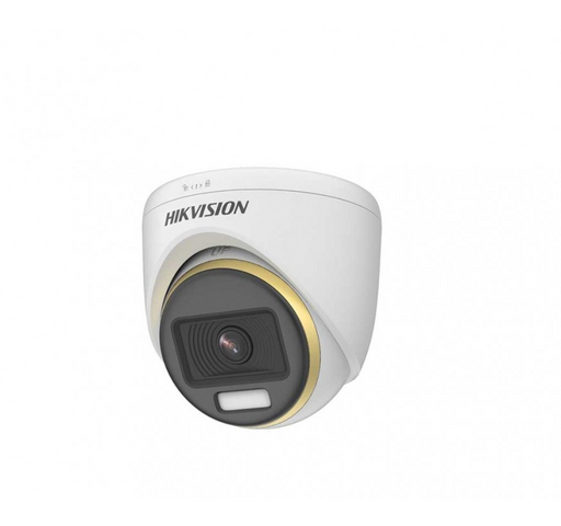 Camera HD-TVI ColorVu 2MP Hikvision DS-2CE70DF3T-PFS - Giám sát ban đêm có màu, độ phân giải cao, tích hợp mic và đèn trợ sáng 20m