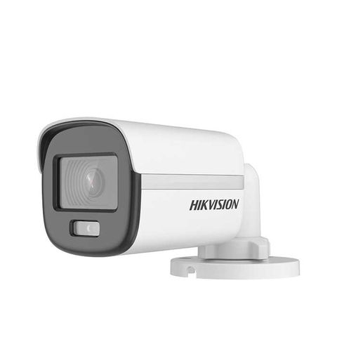 Camera HDTVI ColorVu 2.0MP Thân Trụ Hikvision DS-2CE10DF0T-F - Giám Sát Ban Đêm Có Màu, Độ Phân Giải 1920x1080, Chống Bụi Nước IP67