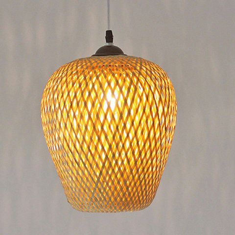 Combo 3 Đèn Lồng Mây Tre Thả Trần (2 Dài + 1 Ngắn) - Trang Trí Độc Đáo Phòng Khách, Phòng Ngủ, Quán Cafe