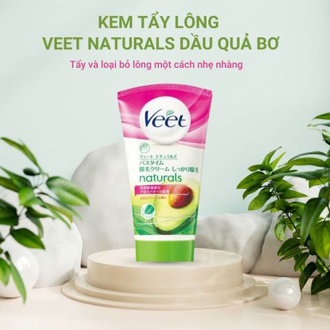 Kem tẩy lông Veet Nhật Bản cho da nhạy cảm - Dễ sử dụng, an toàn cho mẹ bầu, giúp loại bỏ lông hiệu quả và dưỡng ẩm vượt trội.