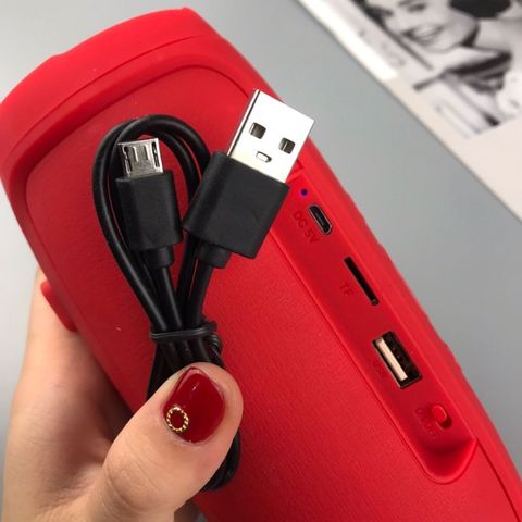 Loa Bluetooth Không Dây Cầm Tay Charge 3 Mini - Âm Bass Mạnh Mẽ, Kết Nối Dễ Dàng, Thích Hợp Mọi Thể Loại Nhạc, Thiết Kế Gọn Nhẹ
