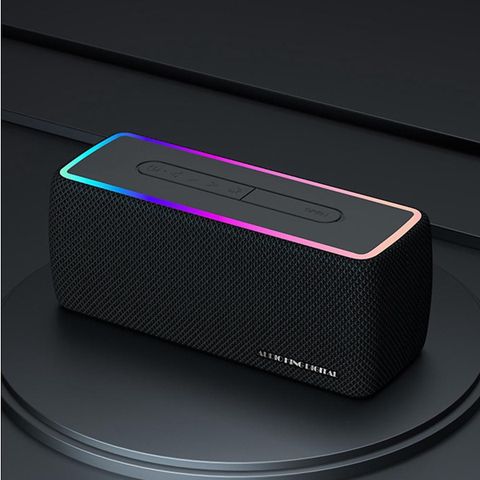 Loa Bluetooth W3 LED RGB - Loa không dây hỗ trợ FM, AUX, MicroSD, âm thanh nổi 360 độ, chống nước, thiết kế nhỏ gọn, pin lâu