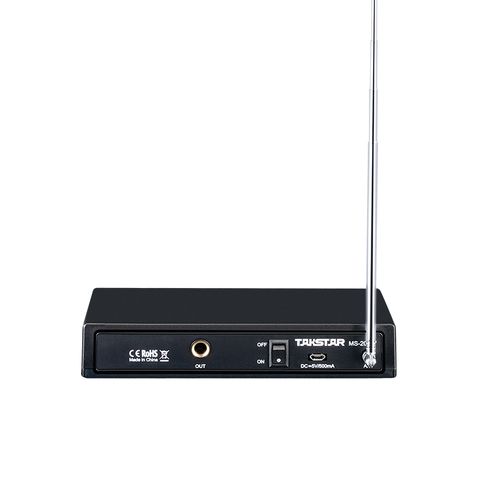 Micro Hội Nghị Cổ Ngỗng Takstar MS-208W - Micro Không Dây VHF Chất Lượng Cao Cho Phát Biểu Và Giảng Đường