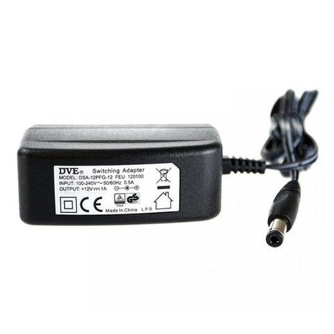 Nguồn Camera 12VDC-1000mA Hikvision DSA-12PFG-12FEU120100 - Chống Nhiễu, Ổn Định, Thiết Kế Nhỏ Gọn, Phụ Kiện An Ninh Chất Lượng