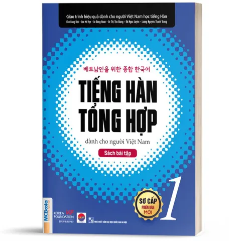 Sách Bài Tập Tiếng Hàn Tổng Hợp Dành Cho Người Việt Nam Sơ Cấp 1