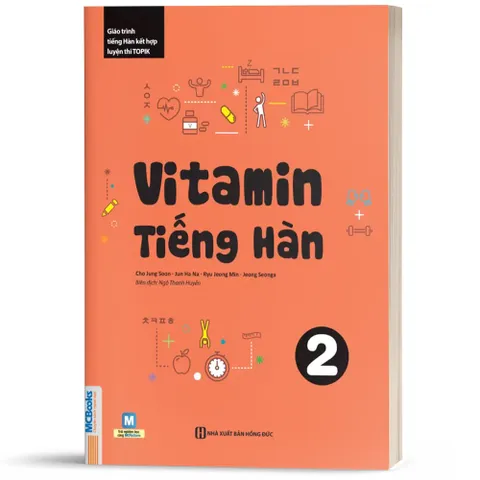 Sách - Vitamin Tiếng Hàn 2 Cho Người Học Tiếng Hàn Trung Cấp