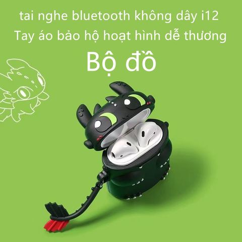 Tai Nghe Bluetooth In-Ear TWS Inpods I12 Mini Không Dây - Âm Thanh Chất Lượng Cao Cho Xiaomi & Android, Thiết Kế Nhỏ Gọn, Tiện Lợi