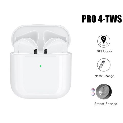 Tai Nghe Bluetooth TWS Pro4 Mini - Âm Thanh Chất Lượng Cao, Tương Thích IOS & Android, Kết Nối Không Dây IP5X