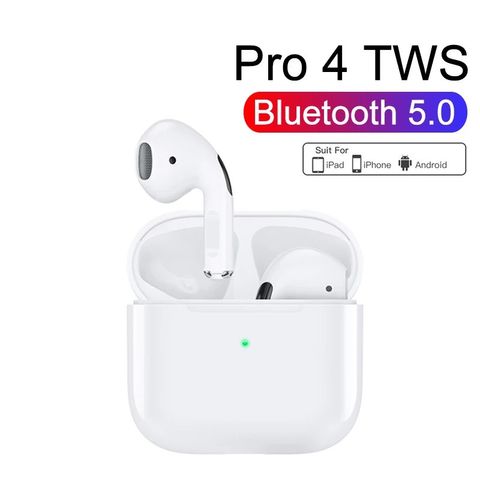 Tai Nghe Bluetooth TWS Pro4 Mini - Âm Thanh Chất Lượng Cao, Tương Thích IOS & Android, Kết Nối Không Dây IP5X