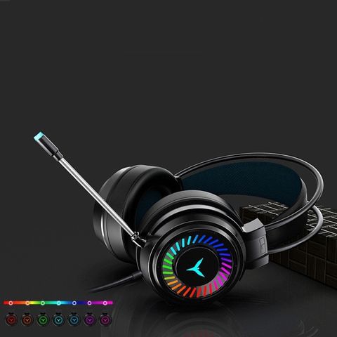 Tai Nghe Gaming Chụp Tai Có Mic và Đèn LED Cao Cấp - Âm Thanh Vòm 3D Chất Lượng, Thiết Kế Hiện Đại, Phù Hợp Game Thủ