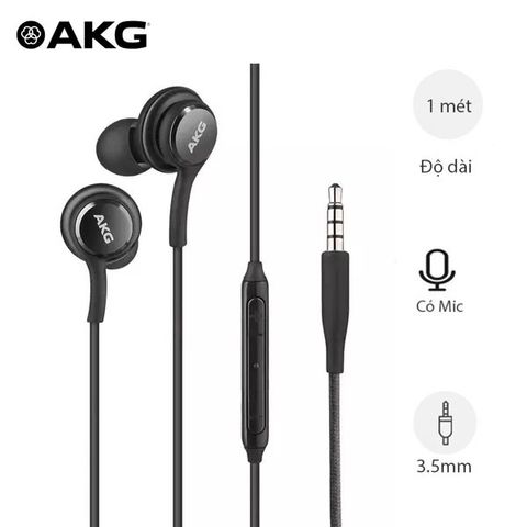 Tai nghe Samsung AKG S8/Note 8 - Chất lượng âm thanh vượt trội với thiết kế độc đáo, âm bass êm ái, hoàn hảo cho dân yêu nhạc