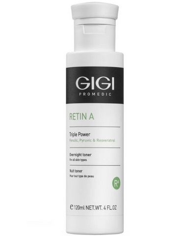Toner Dưỡng Da Ban Đêm GiGi Overnight 120ml - Cung Cấp Dưỡng Ẩm, Làm Sáng Da Cho Mọi Loại Da
