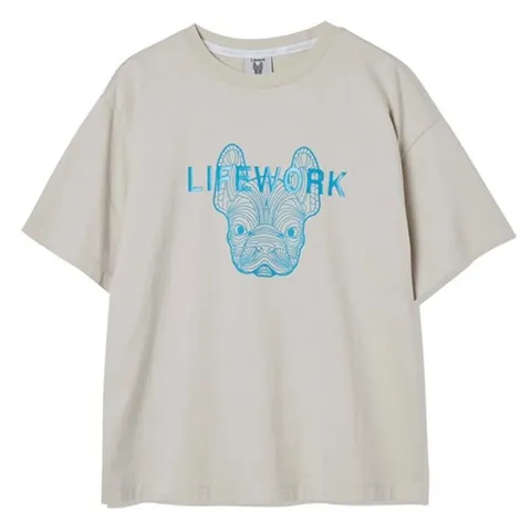 Áo phông LifeWork Radoc LW225TS795 màu xám
