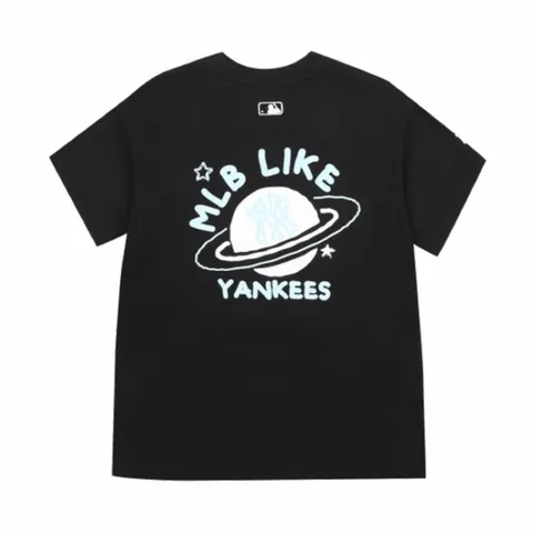 Áo phông MLB Like 21 Planet Short Sleeve T-Shirt New York Yankees Black