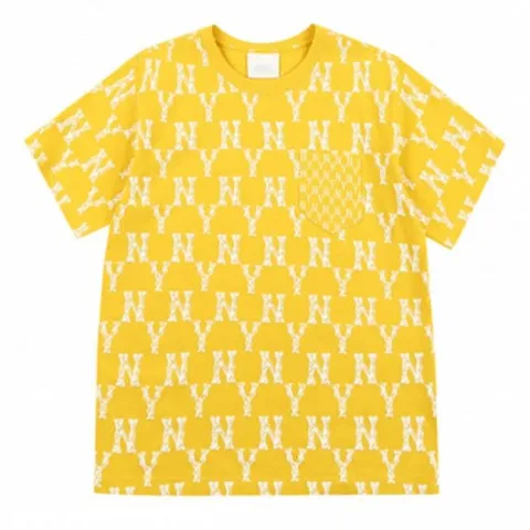 Áo phông MLB Monogram Mix Pocket Overfit Short Sleeve T-Shirt New York Yankees 31TSM4131-50D