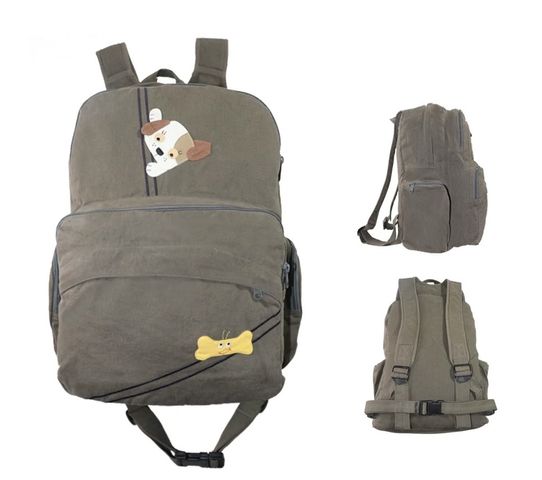 Balo Đi Học Vải Mộc Petshop DOBG-248 - Balo Trẻ Em Hình Thú Dễ Thương, Thiết Kế Thoải Mái, Đựng Đồ Tối Ưu