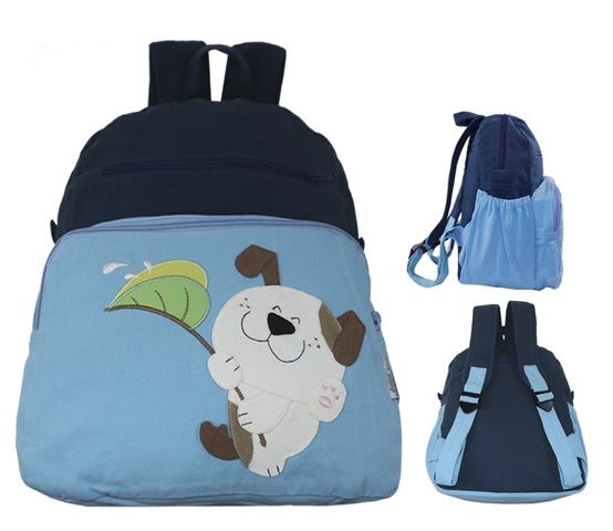 Balo Vải Mộc Petshop Cho Bé DBG-380 - Balo Dễ Thương, Chất Liệu Cotton Bền, Nhiều Ngăn Đựng, Phù Hợp Cho Trẻ Em