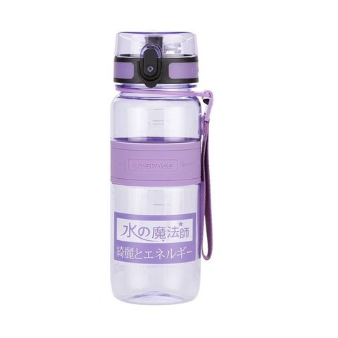 Bình nước thể thao UZSPACE BN093 650ml - Chất liệu Tritan an toàn, chống rỉ nước, thiết kế tiện lợi cho tập luyện và du lịch.