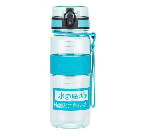 Bình nước thể thao UZSPACE BN093 650ml - Chất liệu Tritan an toàn, chống rỉ nước, thiết kế tiện lợi cho tập luyện và du lịch.