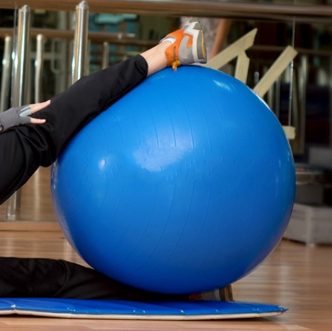 Bóng Tập Yoga TLM Cao Cấp 65cm - Siêu Chịu Lực 200kg, Chất Liệu Cao Su Đàn Hồi, Massage, Phù Hợp Tập Gym Giúp Giảm Cân