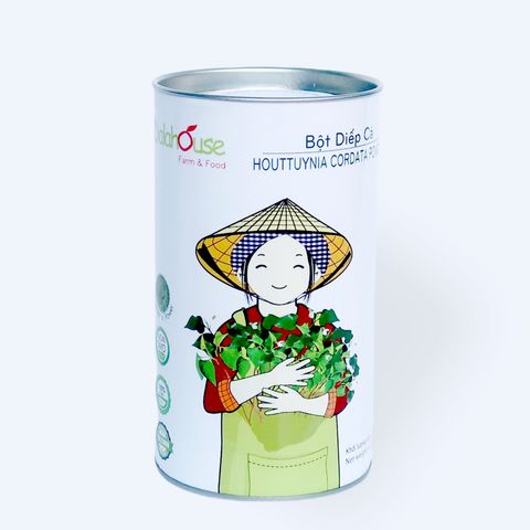 Bột Diếp Cá Nguyên Chất Sấy Lạnh Dalahouse - Bột Thực Phẩm Khô Hỗ Trợ Tiêu Hóa, Giảm Nhiệt, 50g, 120g