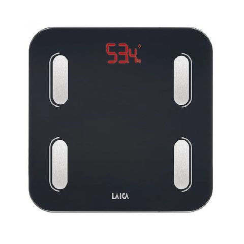 Cân điện tử Laica PS7015 - Đo 6 chỉ số sức khỏe, Kết nối Bluetooth, Theo dõi BMI, Mỡ, Nước, Cơ qua Ứng dụng Laica Home Wellness