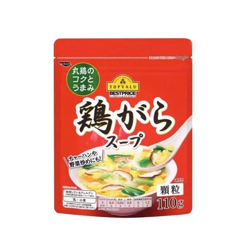 Combo 5 Gói Hạt Nêm Thịt Heo Rau Củ Topvalu 110g - Gia Vị Nêm Nếm Nhật Bản Cho Món Ngon Thêm Đậm Đà