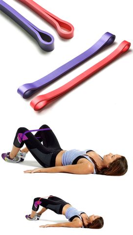 Dây Đàn Hồi Tập Mông Chân 10-25LB - Dụng Cụ Tập Thể Dục Cao Su Thiên Nhiên, Lực Kéo Tùy Chỉnh, Phù Hợp Tất Cả Lứa Tuổi