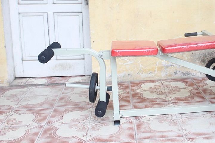 Giàn Tạ Có Ép Đại Việt GT00006 - Dụng Cụ Tập Gym Đa Năng Tại Nhà, Hỗ Trợ Đẩy Tạ, Tập Cơ Bụng, Chân, Vai