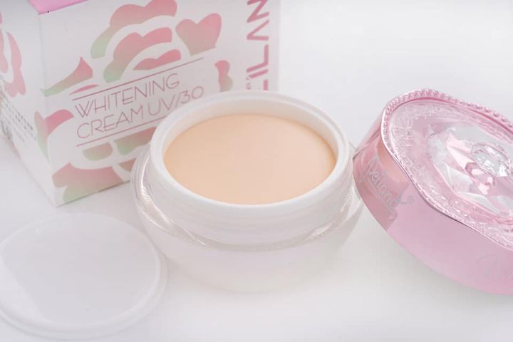 Kem Nén Peiland Hoa Hồng 4in1 Whitening Cream UV/30 - Kem Dưỡng Trắng Da, Chống Nắng, Làm Nền Trang Điểm Từ Thiên Nhiên