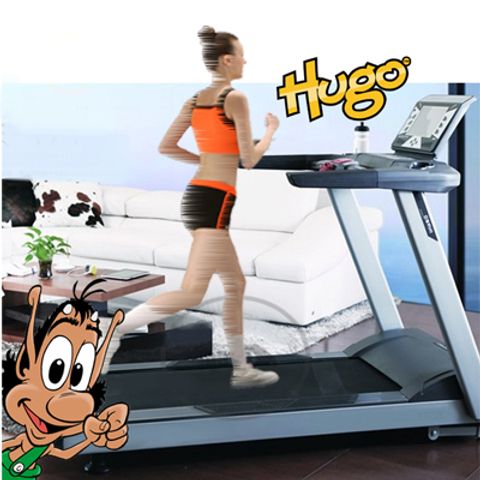 Máy Chạy Bộ Điện Gia Đình Hugo 2013 - Động Cơ 3.0HP, 20 Bài Tập, Gấp Gọn, Màn Hình LCD, Khung Chắc Chắn, Tập Thể Dục Tại Nhà
