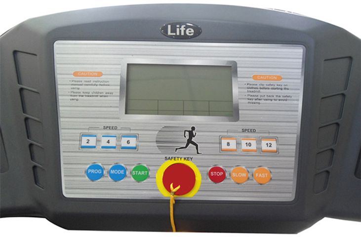 Máy chạy bộ điện Life-9614 - Tích hợp 4 chức năng, hỗ trợ tự ngắt, dừng khẩn cấp, thiết kế thể thao hiện đại, tải trọng 100kg