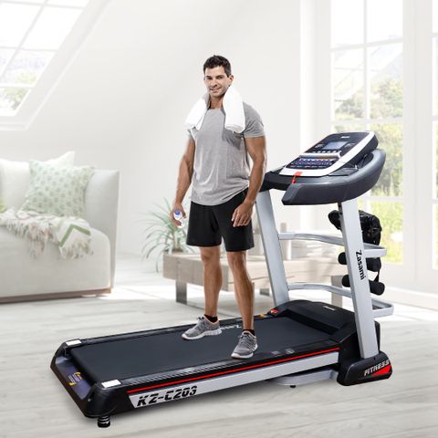 Máy Chạy Bộ Điện Zasami KZ-C203 - Thiết Kế Sang Trọng, Động Cơ 3.5 HP, Chức Năng Mp3, Chịu Tải 180kg, Dễ Dàng Gấp Gọn, Tập Luyện Tại Nhà