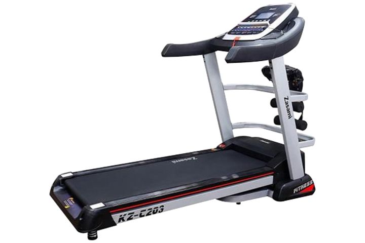 Máy Chạy Bộ Điện Zasami KZ-C203 - Thiết Kế Sang Trọng, Động Cơ 3.5 HP, Chức Năng Mp3, Chịu Tải 180kg, Dễ Dàng Gấp Gọn, Tập Luyện Tại Nhà