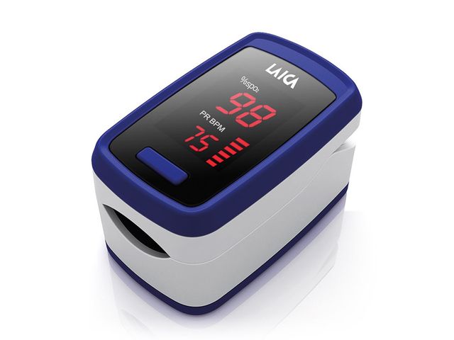 Máy Đo Nồng Độ Oxy Máu Laica AS-302-L - Thiết Bị Chăm Sóc Sức Khỏe Với Cảm Biến Quang Học, Đo Nhịp Tim Chính Xác