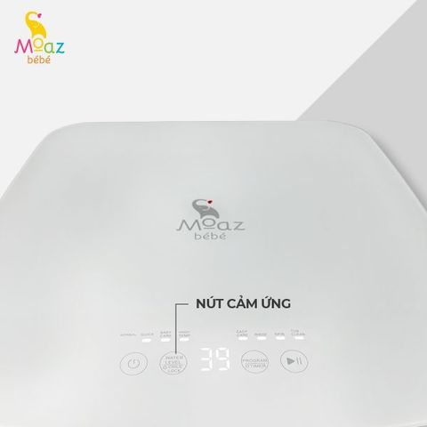 Máy Giặt Mini Moaz BéBé MB-036 - Thiết Kế Hiện Đại, Tiết Kiệm Diện Tích, Giặt Nóng, Lồng 3kg - Phù Hợp Gia Đình Nhỏ