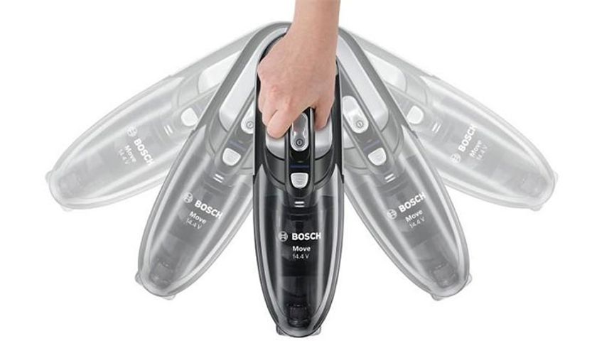 Máy Hút Bụi Sạc Điện Cầm Tay Bosch BHN14090 - Hút Bụi Khô và Ướt, Thiết Kế Tiện Dụng Cho Gia Đình