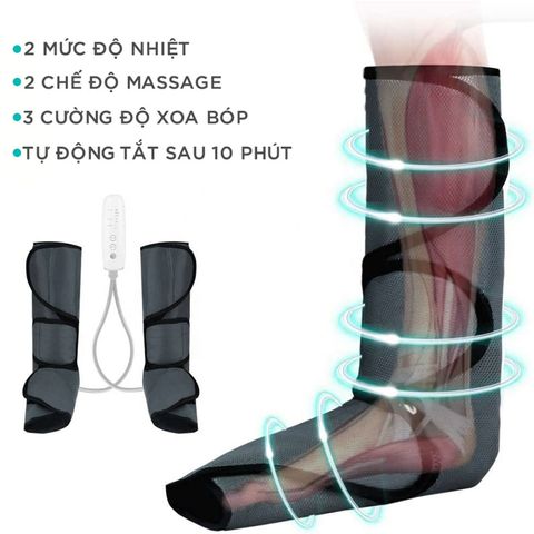 Máy Massage Chân KINGTECH ST-502B Chuyên Sâu - Giảm Đau, Nhiệt Động, Thư Giãn Tối Đa Cho Gia Đình
