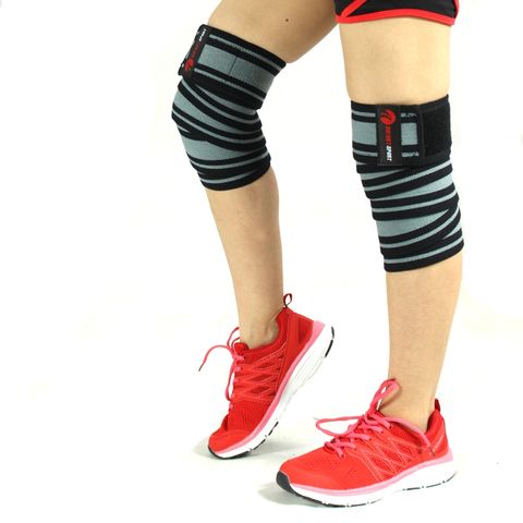 Quấn Bảo Vệ Đầu Gối Tập Gym Đại Việt QG021 - Hỗ Trợ Bảo Vệ Gối Khi Tập Luyện, Chất Liệu Cao Cấp, Độ Đàn Hồi Tốt, Dài 2m, Rộng 8cm