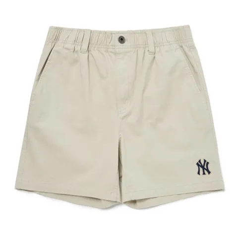 Quần Shorts MLB New York Yankees 3ASMB0123-50BGL màu Beige