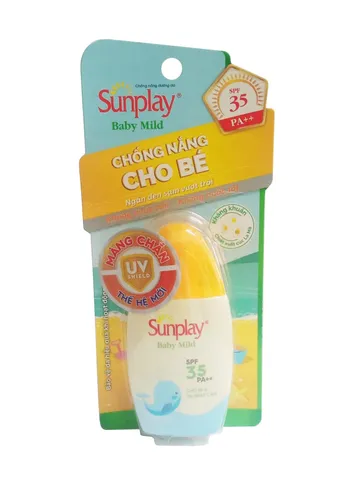 Sữa chống nắng Sunplay Baby Mild cho bé và da nhạy cảm