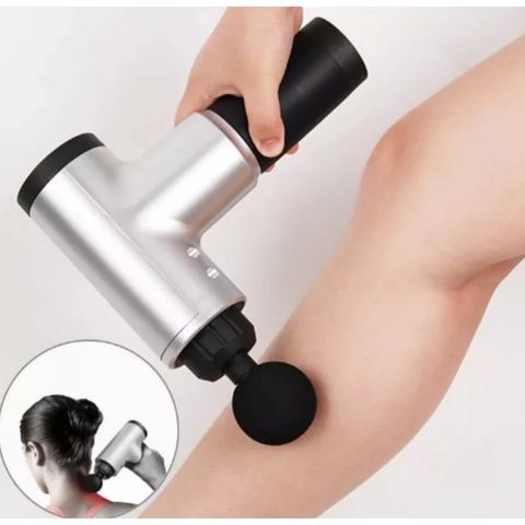 Súng Massage Fascial Gun Cy-801 - Thiết Bị Massage Cầm Tay 4 Đầu Thay Thế - Giảm Đau Nhức Cơ, Thư Giãn An Toàn Cho Nam Nữ