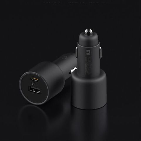 Tẩu Sạc Nhanh Ô Tô 100W Xiaomi CC07ZM (1A1C) - Sạc 2 Thiết Bị Cùng Lúc, Tính Năng Bảo Vệ Thông Minh, Thiết Kế Nhỏ Gọn